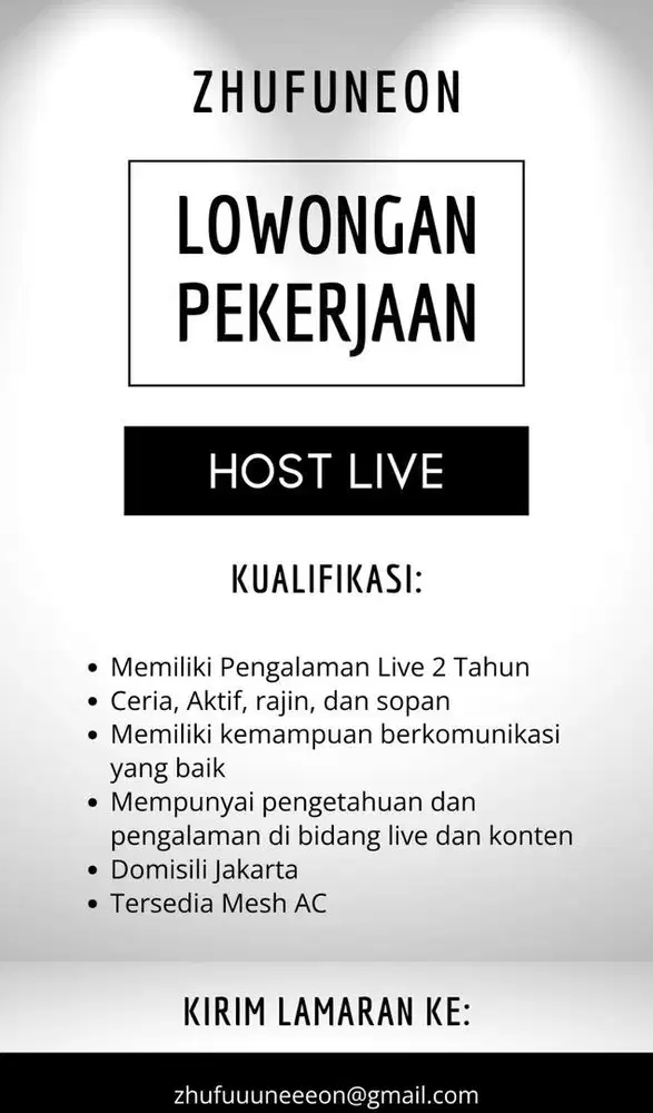 HOST LIVE STREAMING