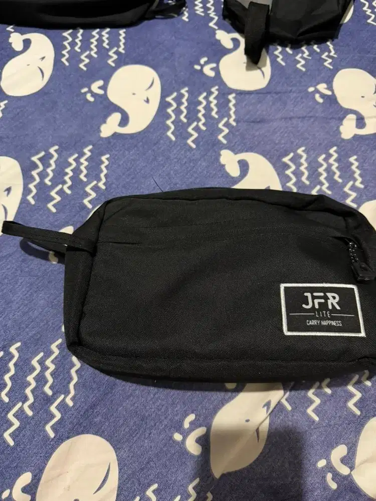 JFR (Jennifer Wallet) Handbag / Organizer / Pouch, Polyester, black