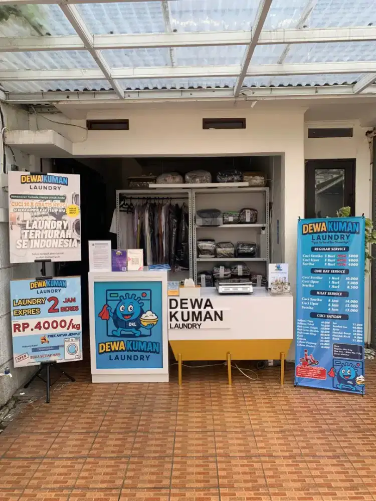 Dibutuhkan karyawan laundry, KASIR & CUCI, TUKANG SETRIKA, KURIR