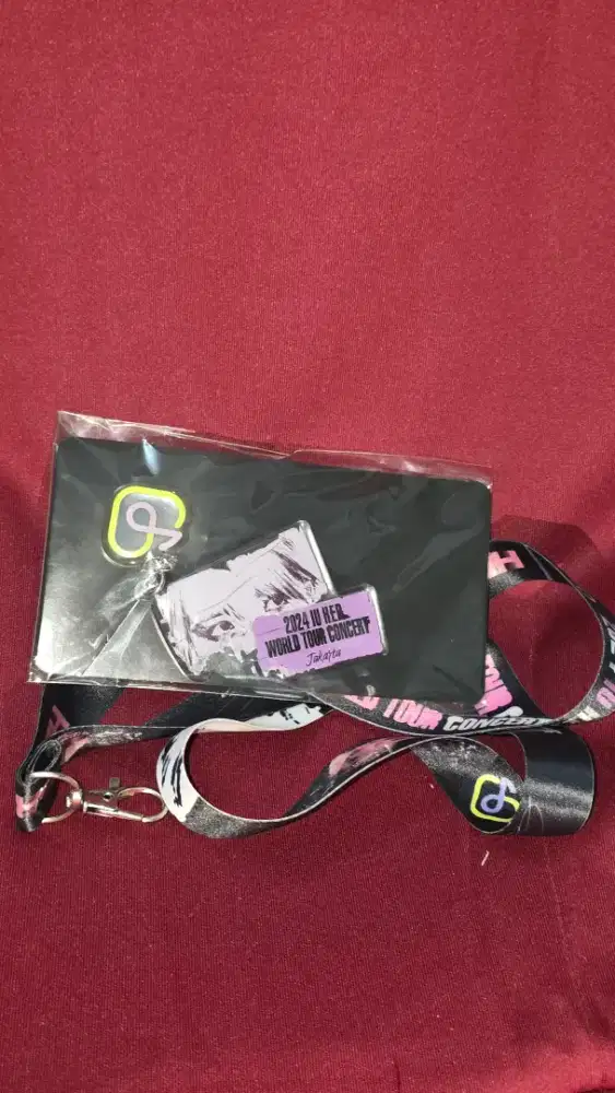 Keychain Merchandise IU WORLD TOUR CONCERT 2024