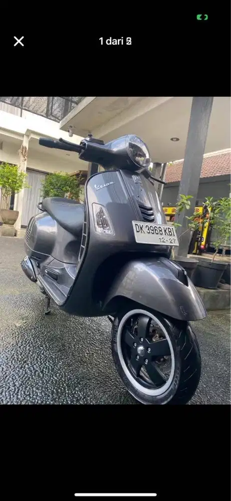 Vespa gts 150 milik pribadi