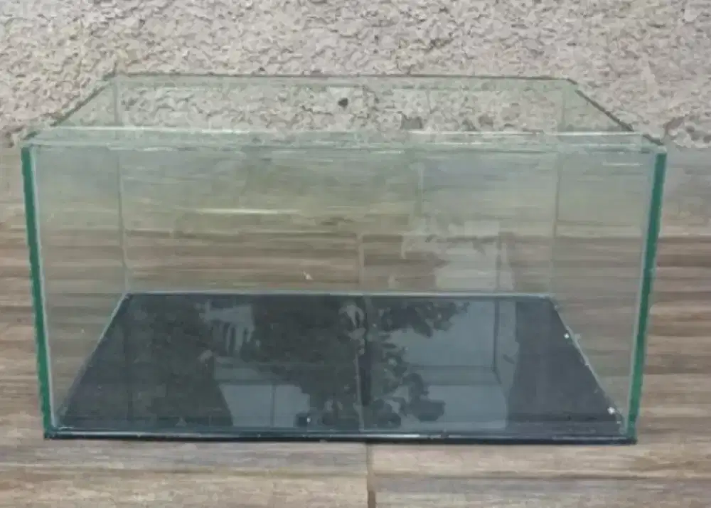 Aquarium kotak kaca 30*20*25 & bulat
