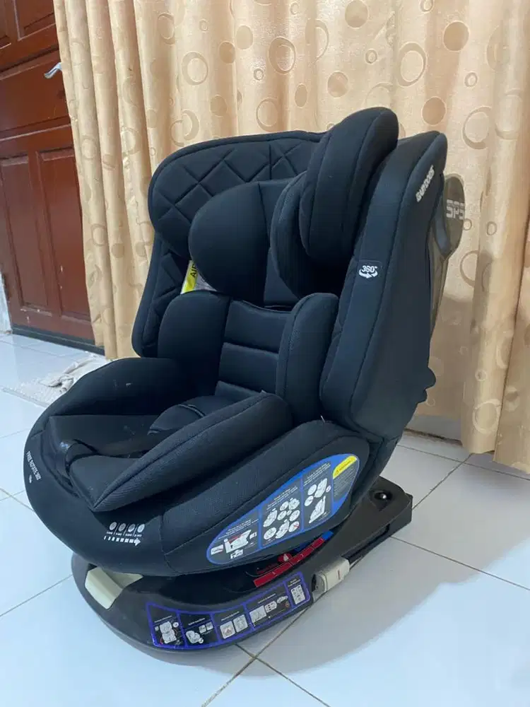 Carseat Babydoes rotate 360