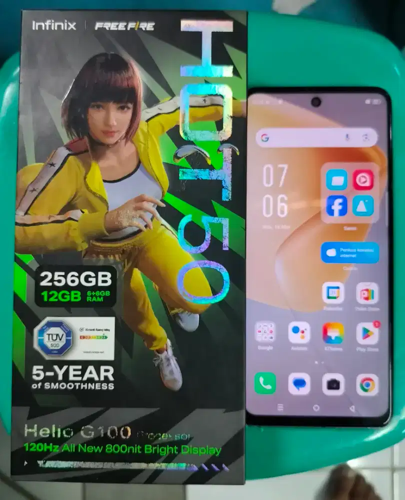 INFINIX HOT 50 6+6/256Gb HP+DUS AJA