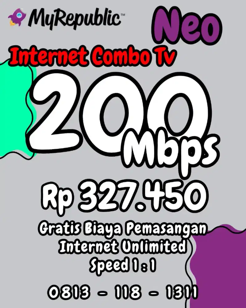 MyRepublic Internet tanpa batas