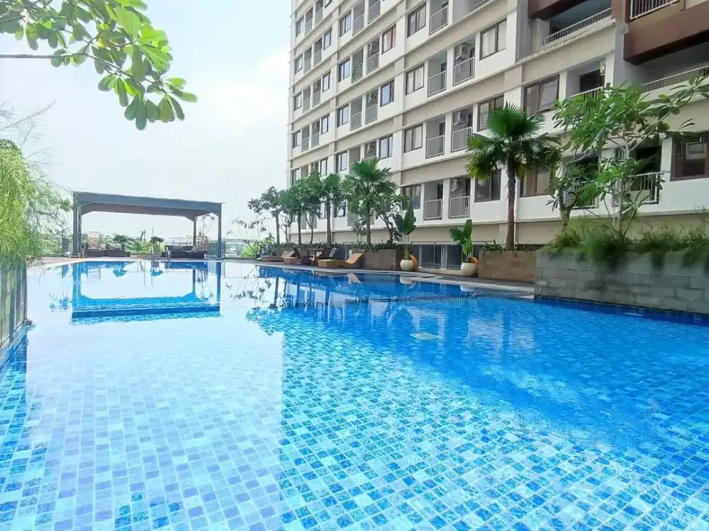 UNIT STUDIO FULL FURNISHED di APARTEMEN LRT CITY JATIBENING KOTA BEKASI