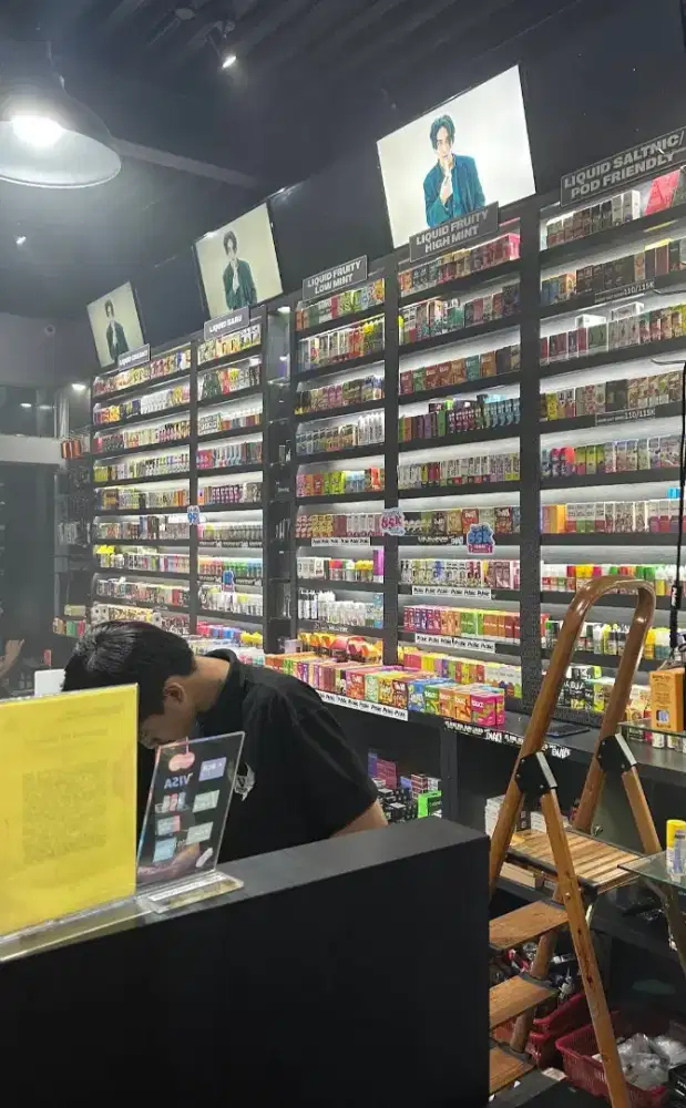 SPG liquid dan kasir