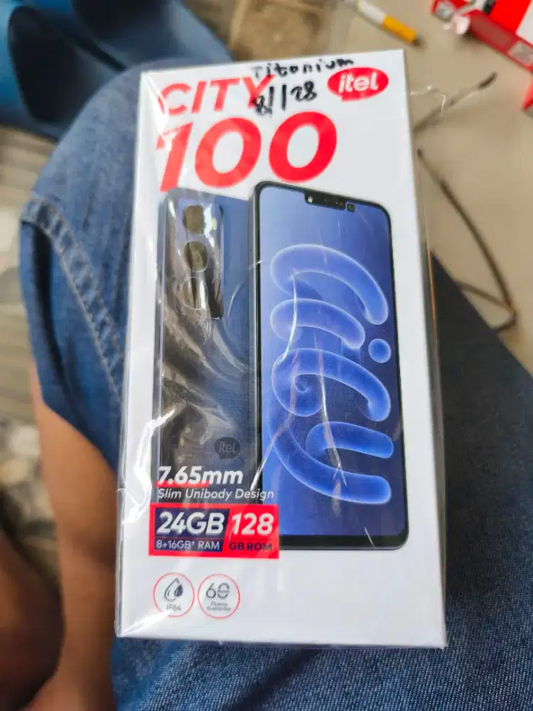 Itel city 100 8+8/128