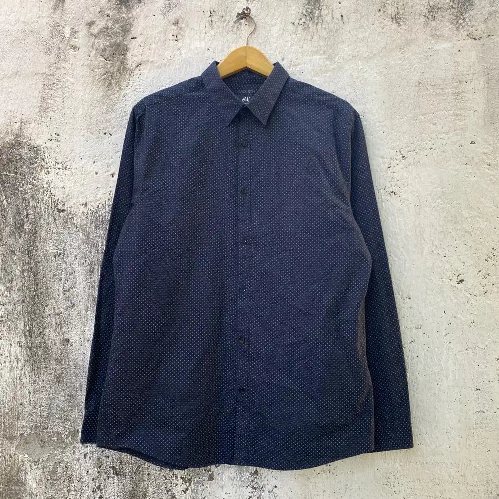 Kemeja motif H&M - Size L - Baju pattern