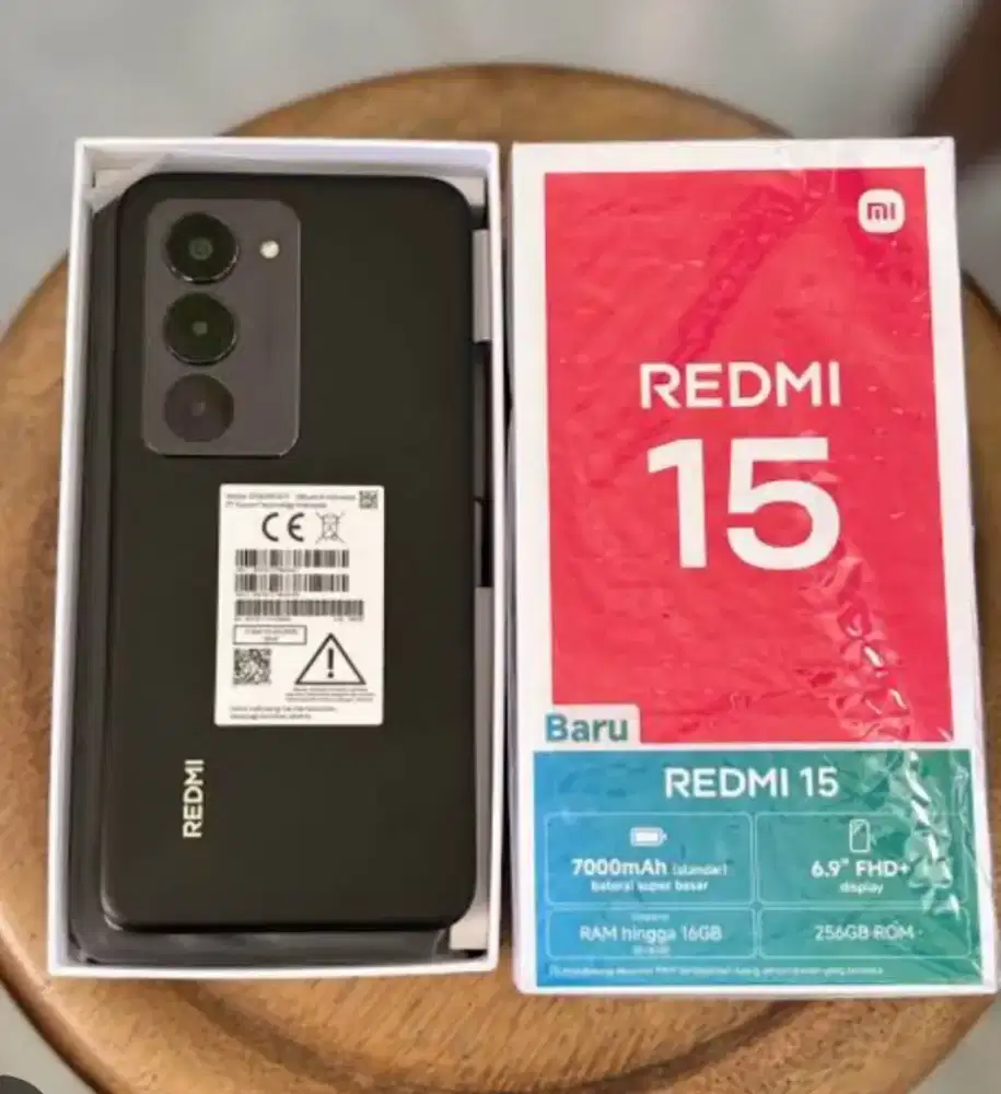 Murah hp Xiaomi Redmi 15 ram ,8/256 pemakaian 1bln grsvresmi