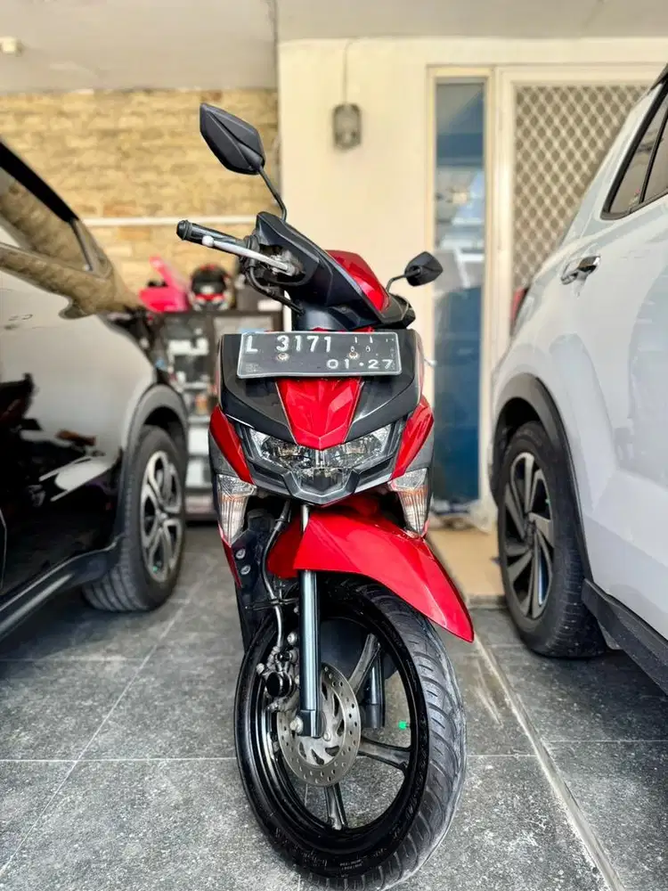 Yamaha Soul GT Black Red 2017 Mulus Terawat