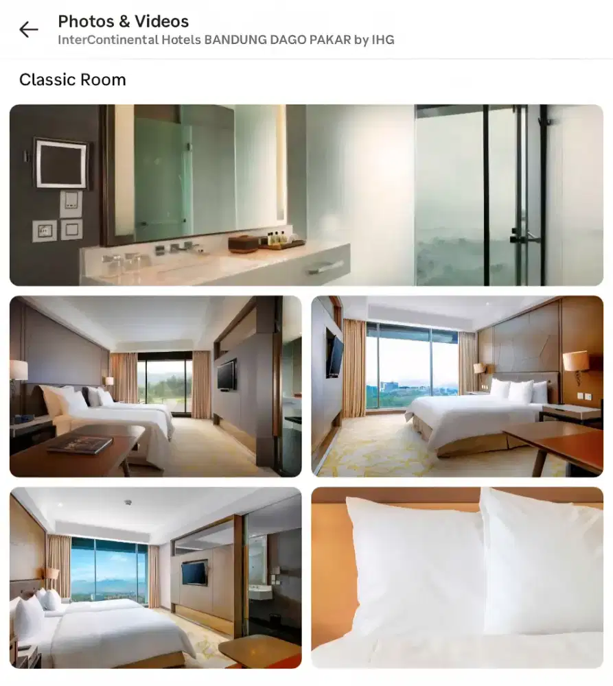 voucher Batalan Hotel Intercontinental 5 star Bandung 3D2N breakfast 2