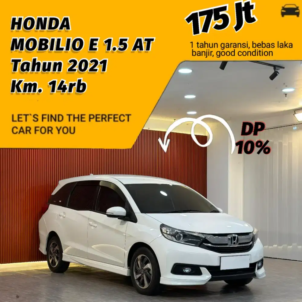 Honda Mobilio E CVT 1.5 AT Tahun 2021