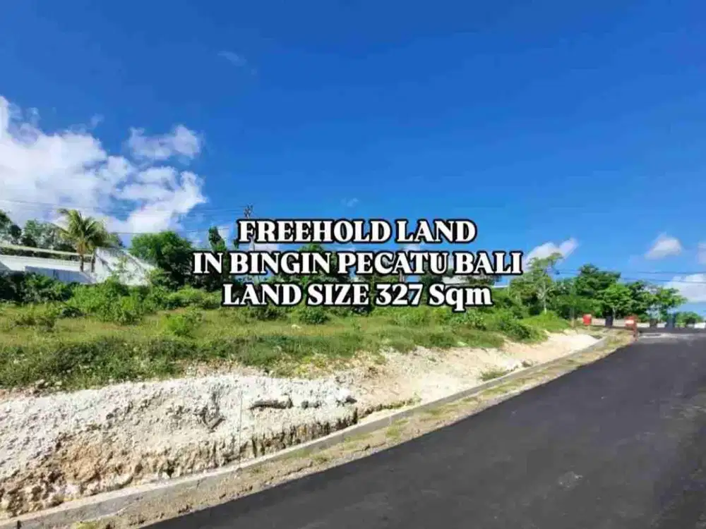 Tanah Jalan Kaki ke Pantai di Bingin Pecatu Kuta Selatan Badung Bali