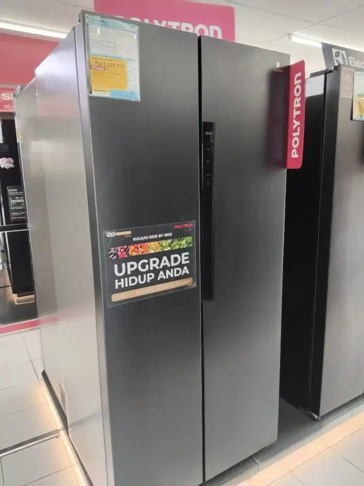 Kulkas Polytron 445L 120watt Inverter