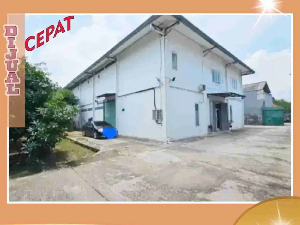 DIJUAL Gudang ex Pabrik Garment di Tanjung Pura
Pegadungan - Jakarta Barat