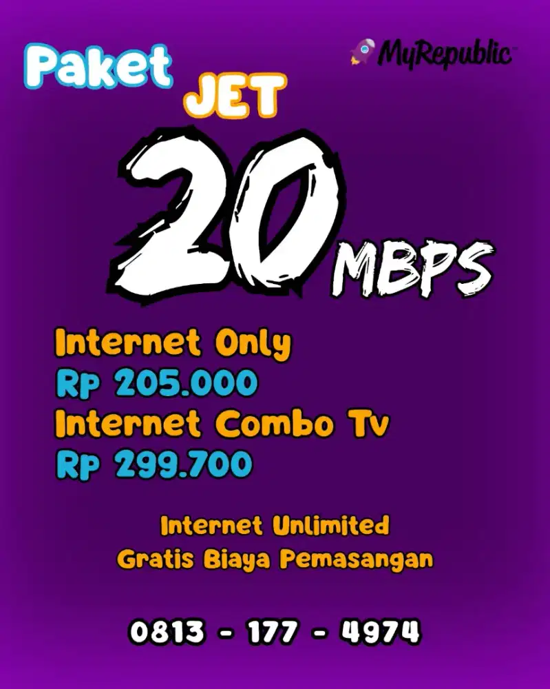 MyRepublic internet Unlimited