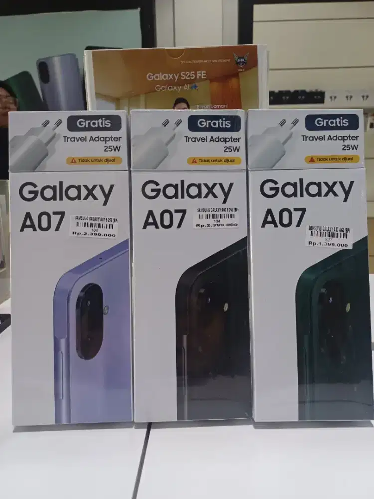 New samaung a07 ram 4/64gb atlantis dahsyat