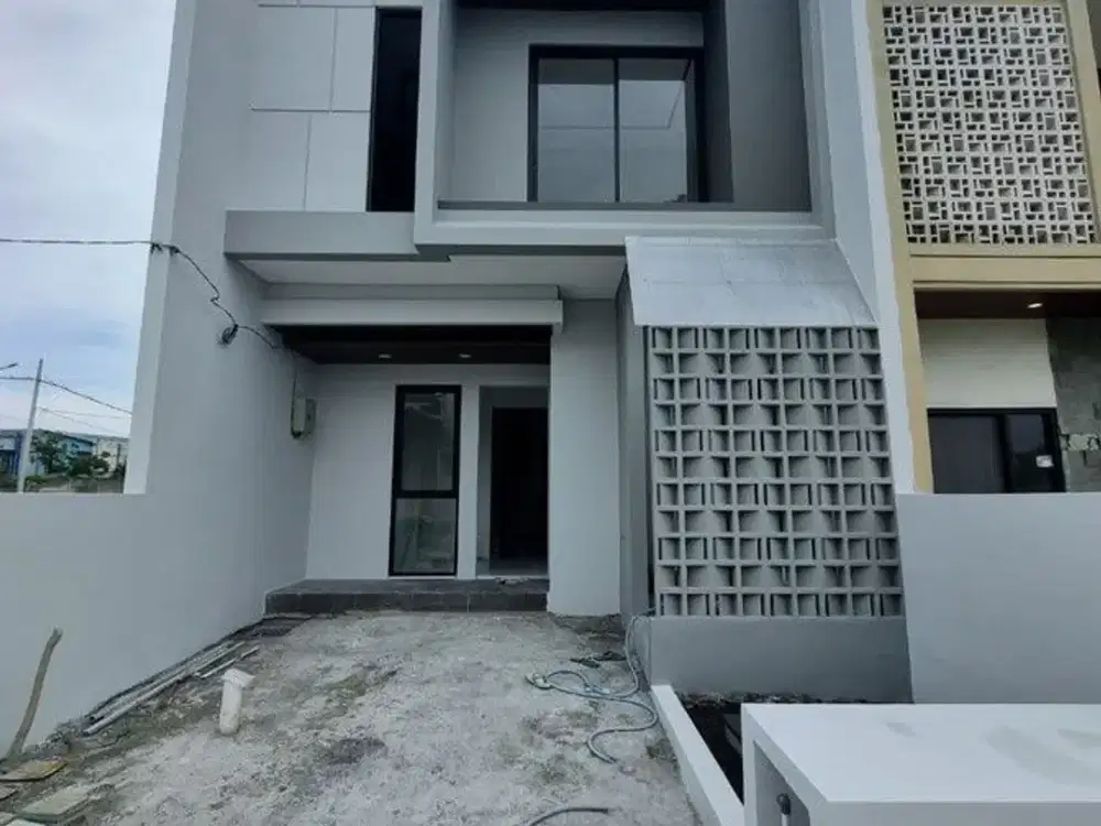 Dijual Rumah Baru Gress Modern Kekinian Surabaya Timur
