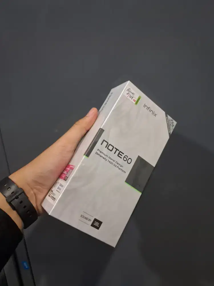 Harga Spesial INFINIX NOTE 60 8+8/256 NEW