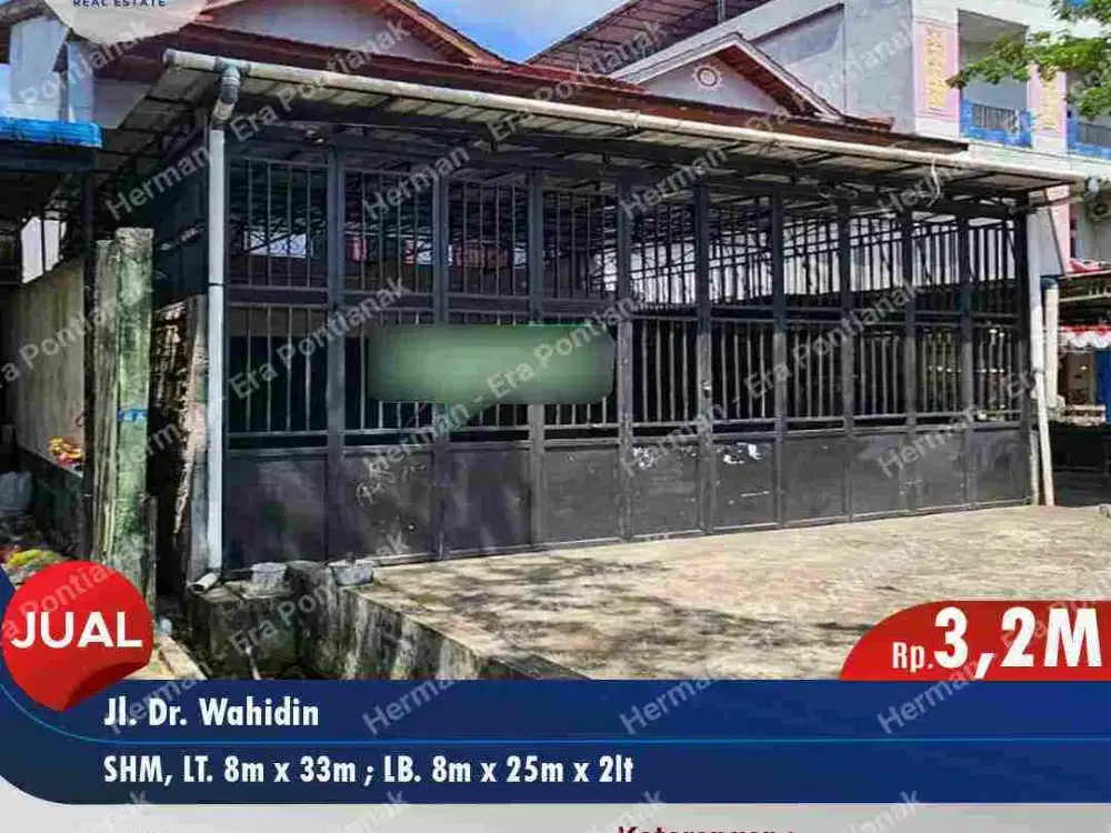 Ruko Dijual Lokasi Dr. Wahidin