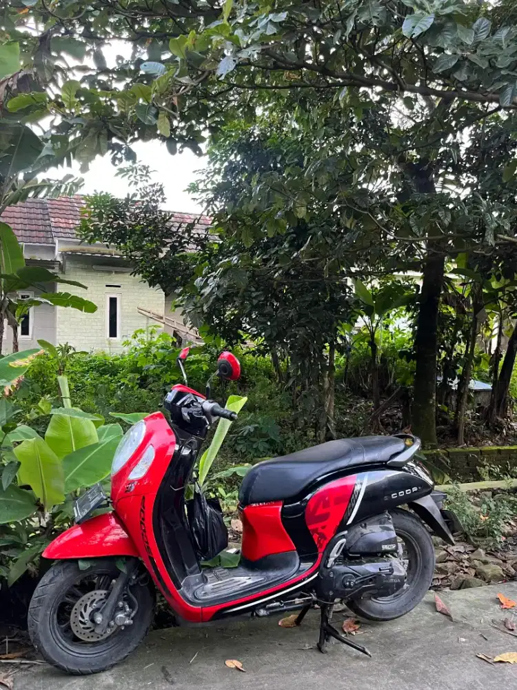 Scoopy thn 2021,ss lengkap, pajak hidup