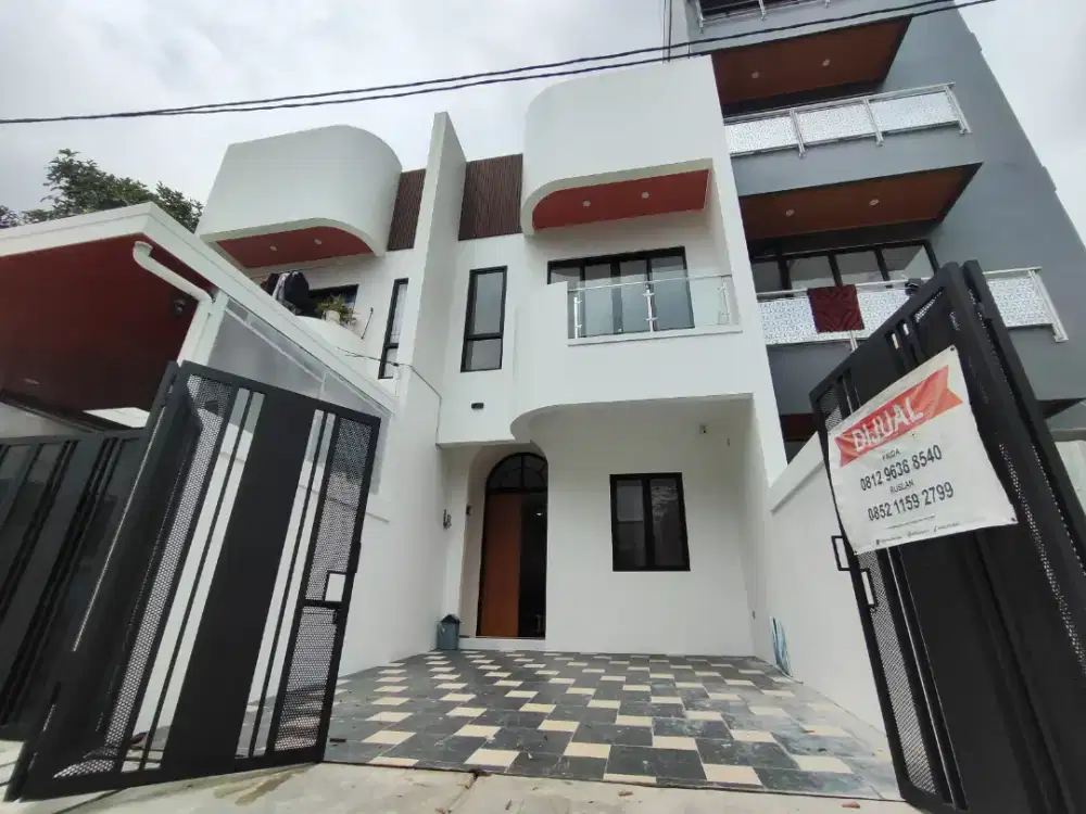 DIJUAL RUMAH ELEGAN IDAMAN SEMI FURNISH MEDUYA JAKBAR