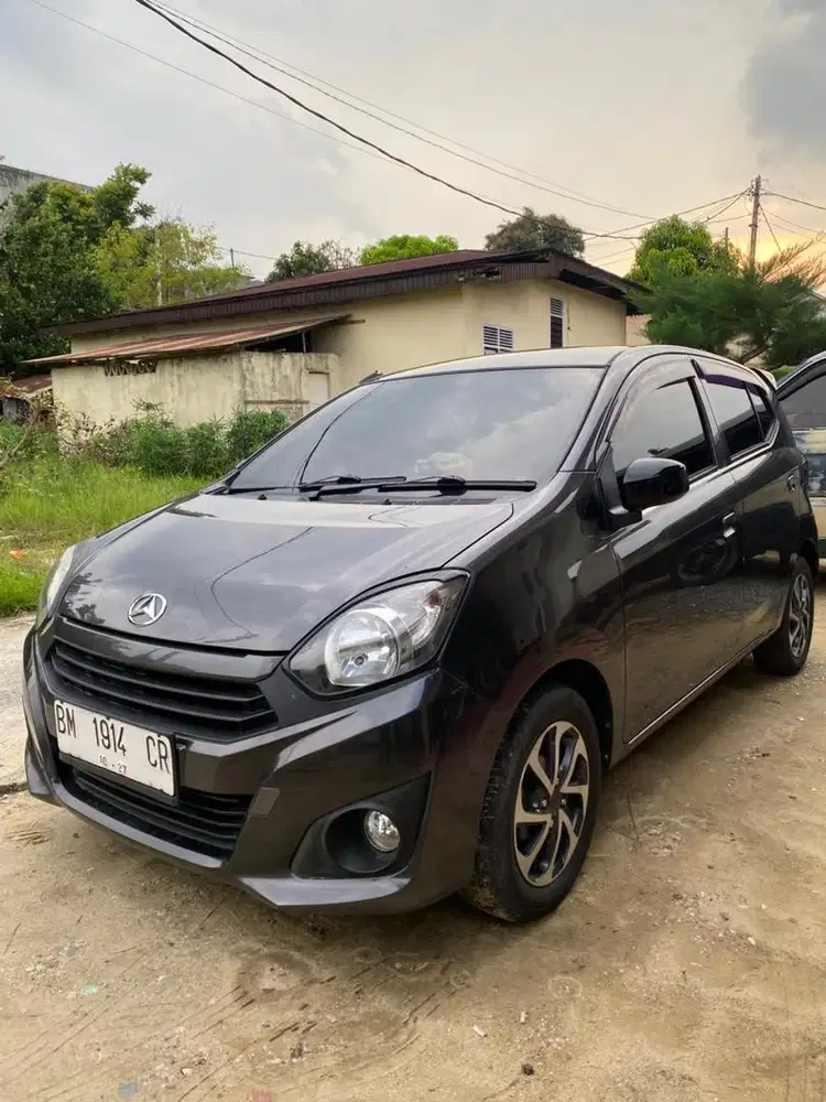 Ayla 2017 MT, pajak hidup panjang 88jt nego, langsung ke wa