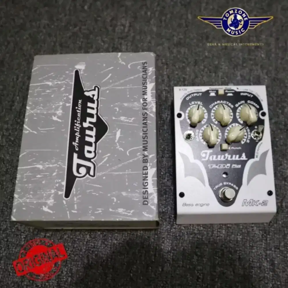 New Old Stock Pedal Butik Bass Analog Preamp Taurus T-DI MK2