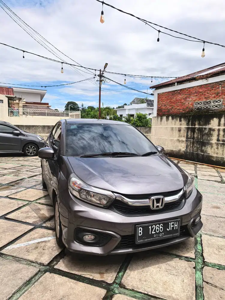 Dijual Honda Brio Satya Matic pemakaian 2022 awal