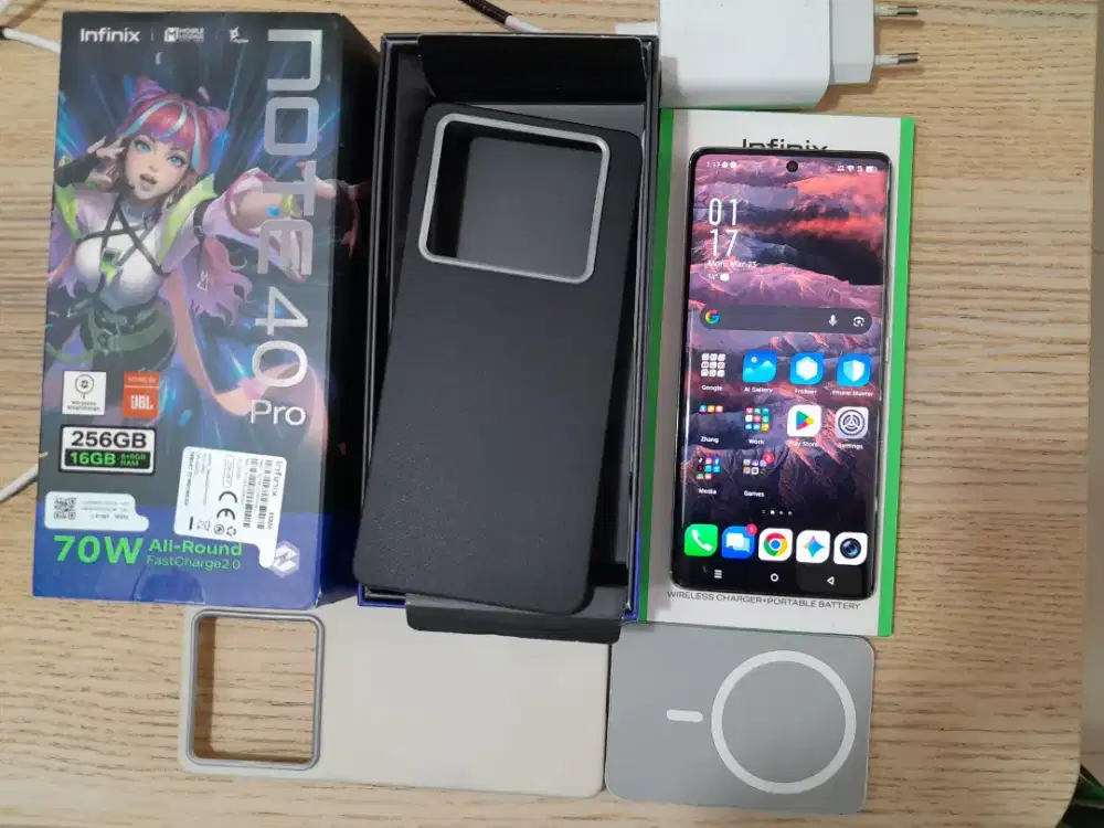 Infinix note 40 pro 4G 8+8/256