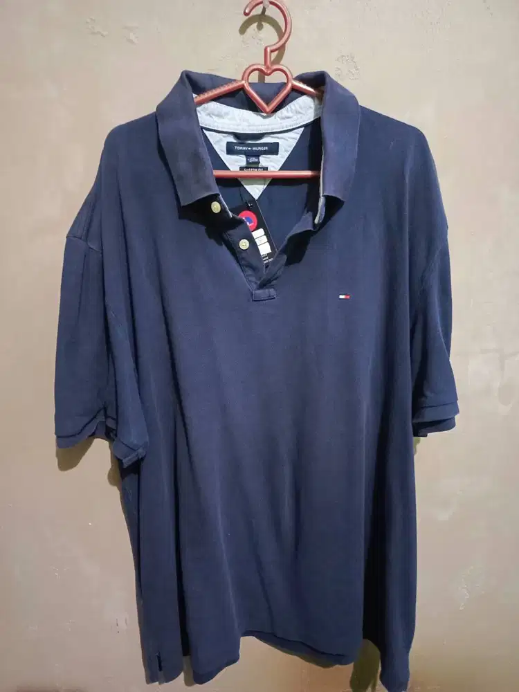 Polo Shirt Tommy Hilfiger Original Size XXL Barang Keren Dan Bagus 450