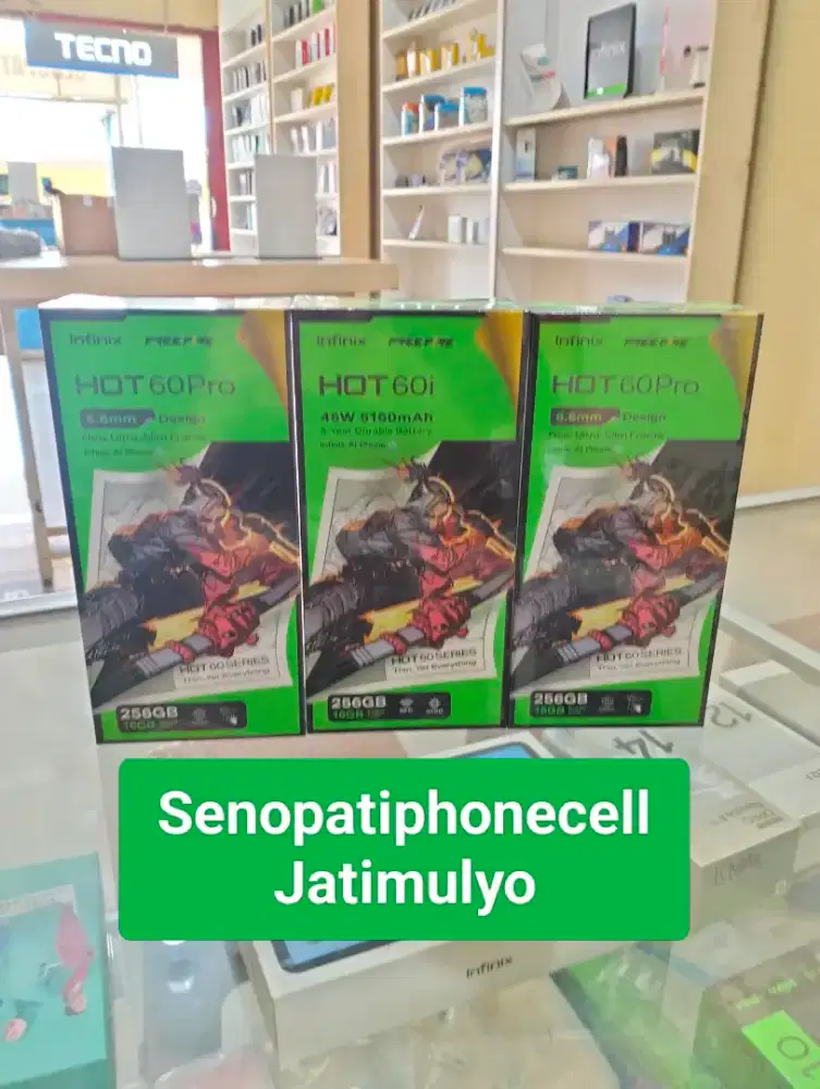 Infinix Hot 60i Ram 8/256 GB Garansi Resmi