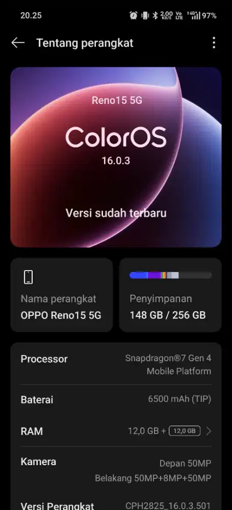 Oppo Reno 15 5G 12/256