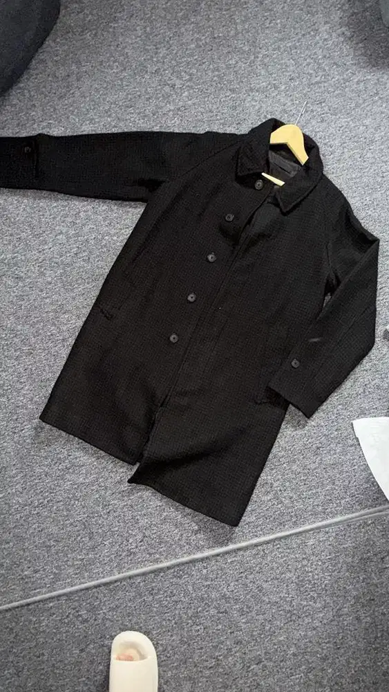 Uniqlo Winter Coat Black Brown - M