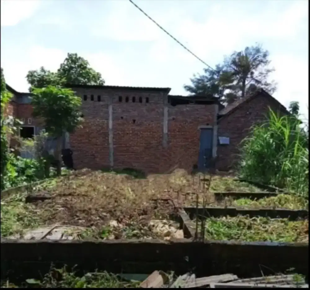 Dijual tanah sudah ada pondasi sloop besi