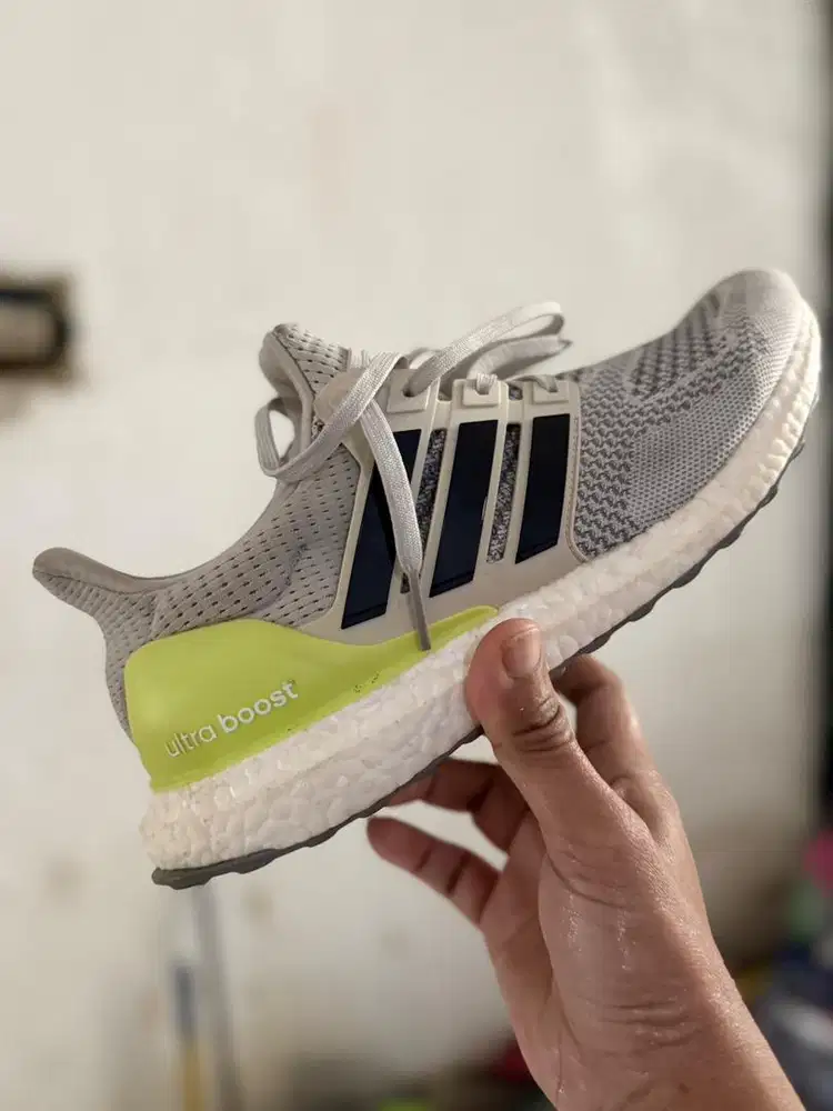 Adidas Ultraboost 1.0 Grey - Neon green 44 Original