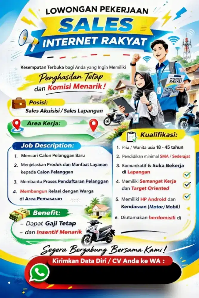 Lowongan Kerja Loker Sales SPG DS Live