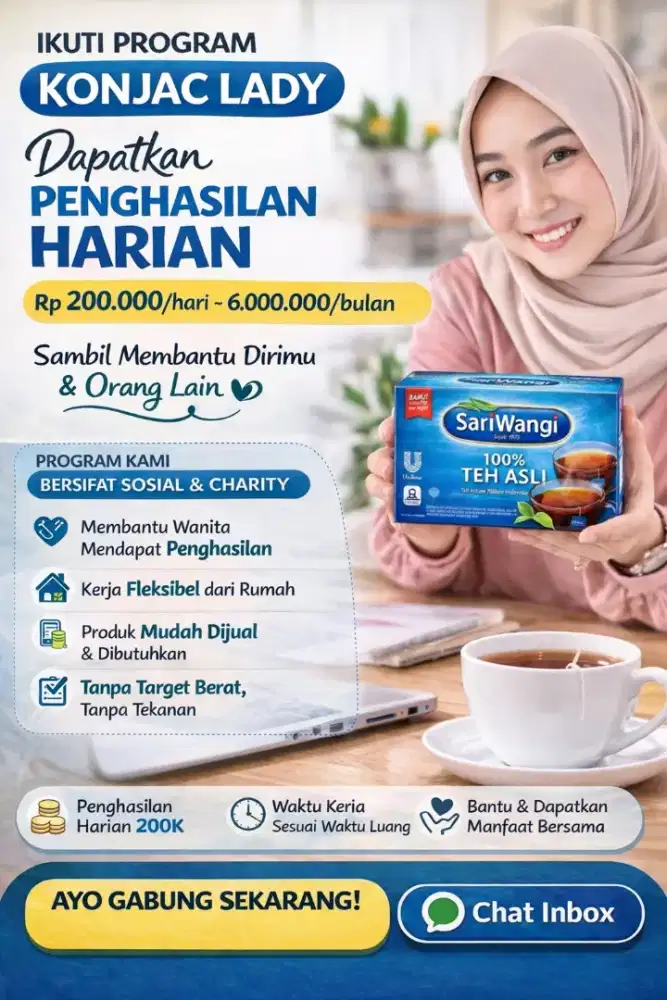 CHARITY SARIWANGI SOSRO KONJAC LADY