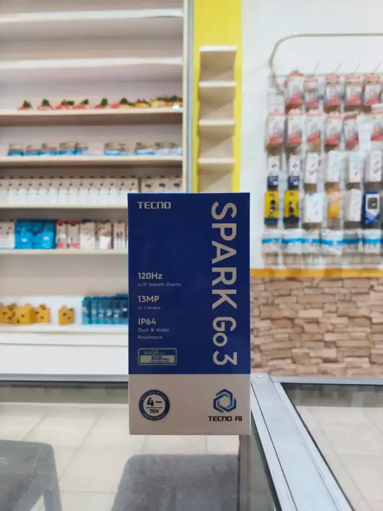 Tecno Spark Go 3 4/64 Promo Terbatas Bisa Kredit