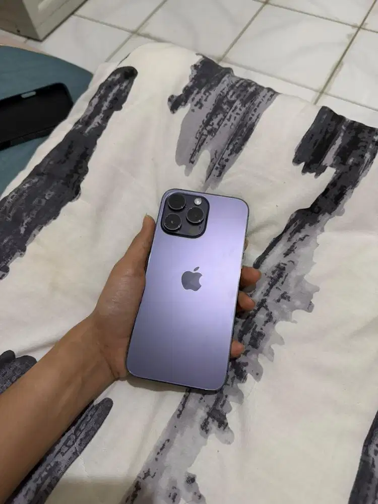 Jual santai IPHONE 14PM 256gb deep purple INTER MULUSSS