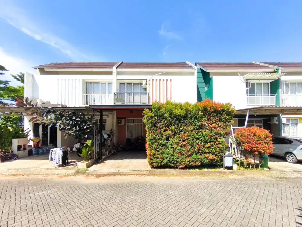 Rumah 2 Lt SHM Hadap Selatan 15 Mnt ke Paradise Walk Serpong J-39979