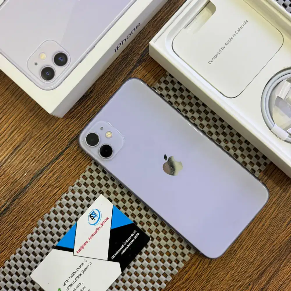 Iphone 11 128gb ungu ex ibox mulus jual cepet !!