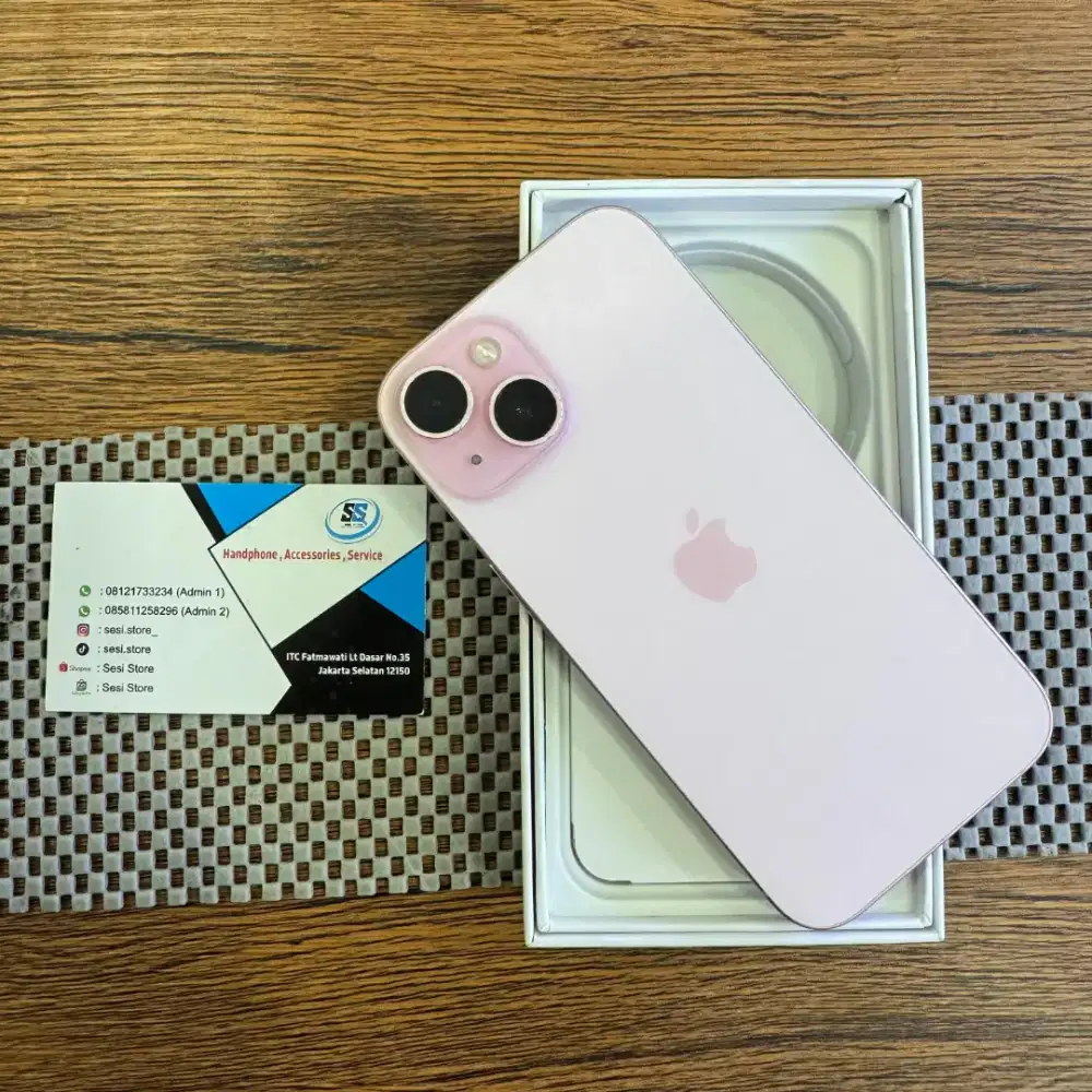 Iphone 15 256gb pink ex ibox like new unit only !!