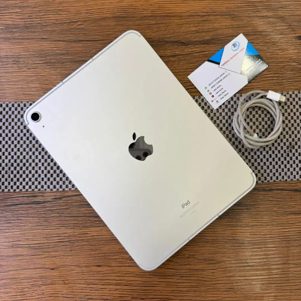 Ipad gen 10 64gb wifi cell ex ibox like new lengkap !!