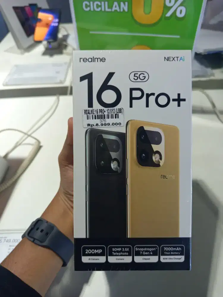 REALME 16 PRO+ 12/512 GB READY STOCK DI TOKO ATLANTIS JEMPONG