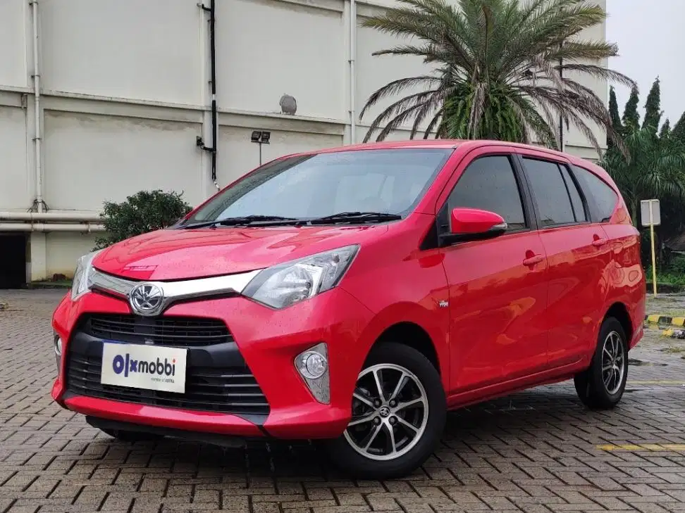 TDP 6,JT, Toyota Calya 1.2 G Bensin-AT Merah 2018