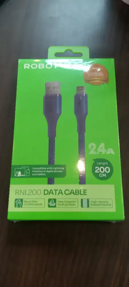 ROBOT Warna Lava Data Cable  200CM RNL200