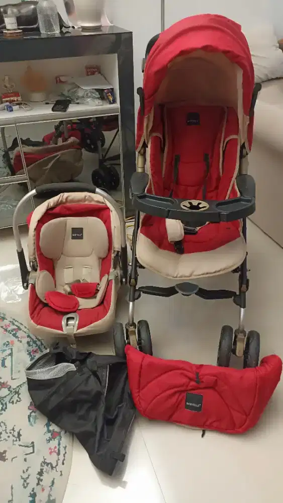 Stroller+ carseat BABYELLE