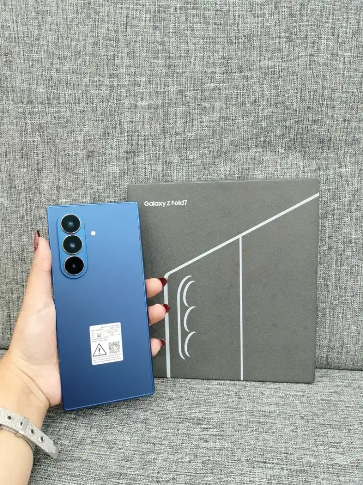 Samsung Z Fold 7 5G 12/256 Fulset ori resmi sein no minus